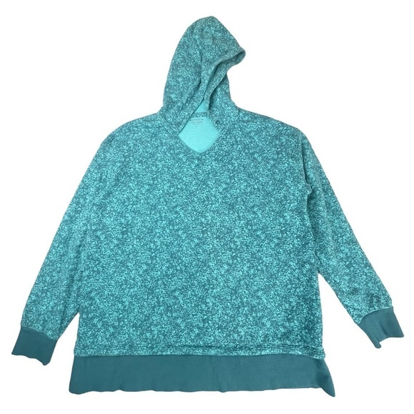 Athleta Pullover Tunic Womens Small Sundown Alliance Oversize Hooded Sweatshirt - Picture 1 of 11